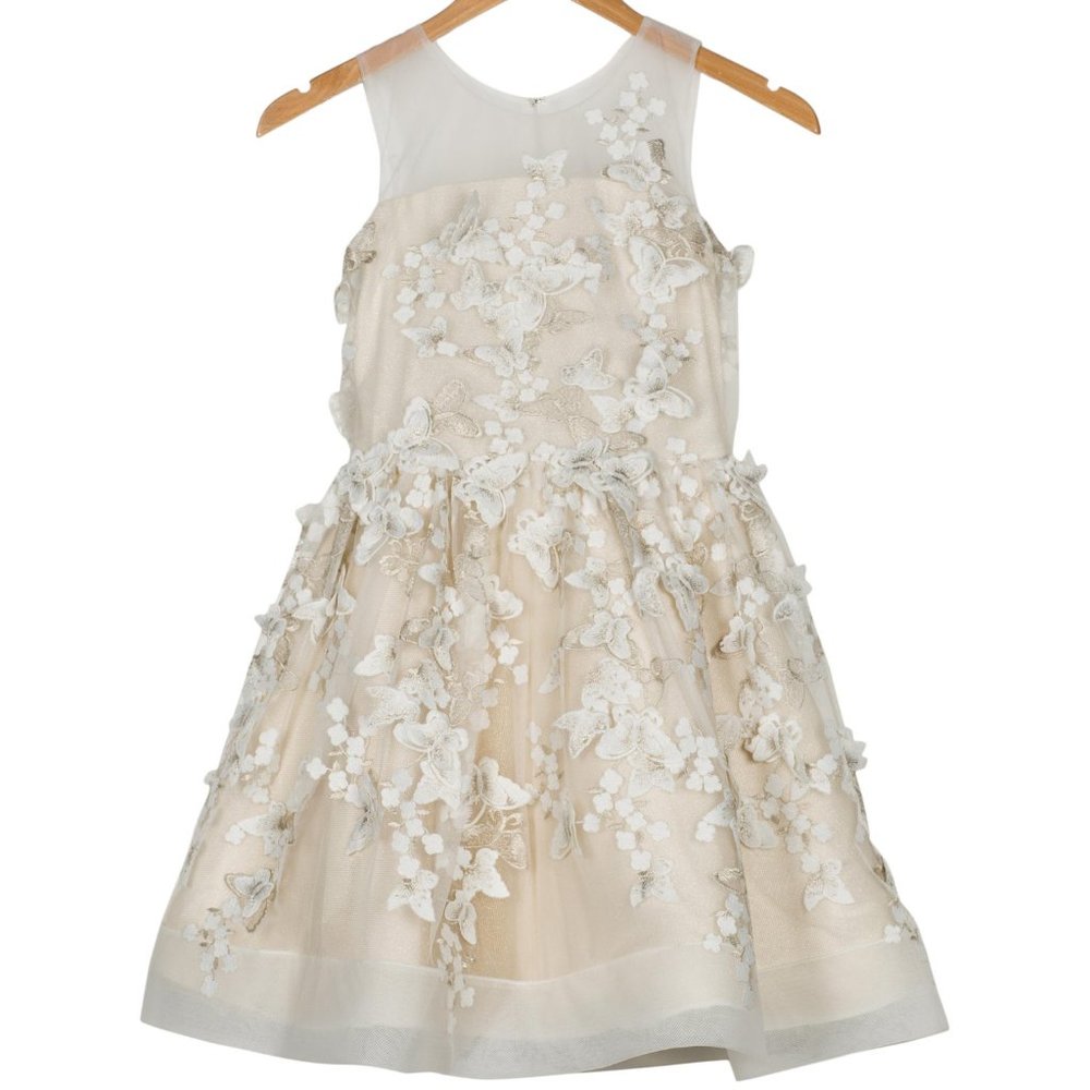 ZOË LTD Girls Embellished Sleeveless Dress Size 12